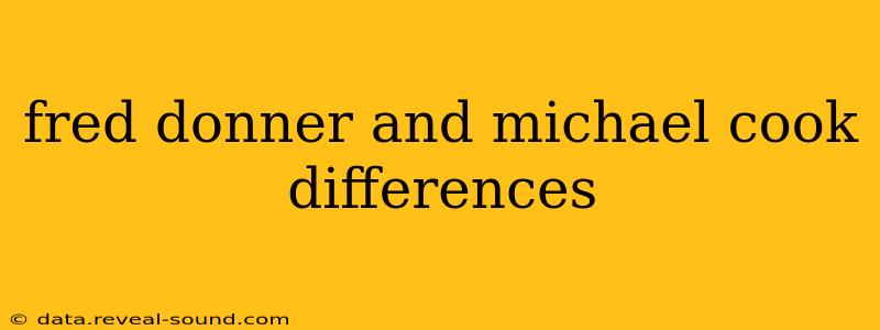fred donner and michael cook differences