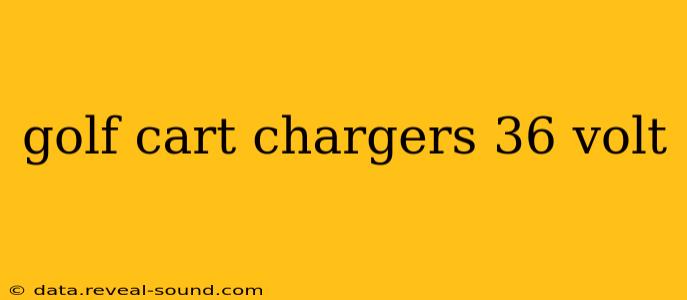 golf cart chargers 36 volt