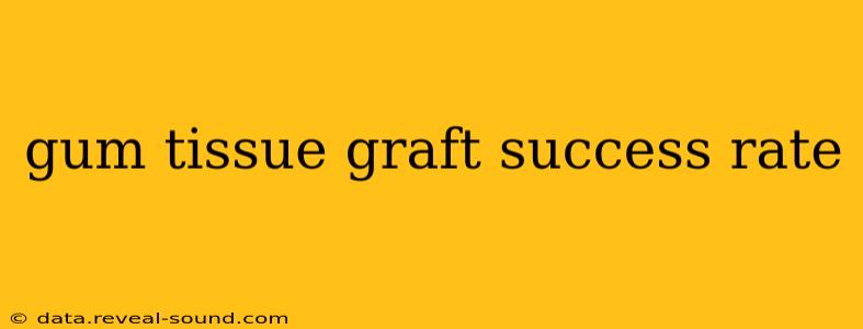 gum tissue graft success rate
