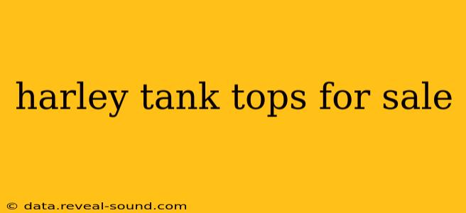 harley tank tops for sale