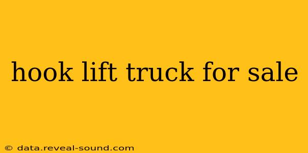 hook lift truck for sale