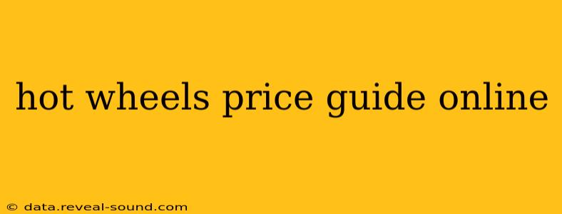 hot wheels price guide online