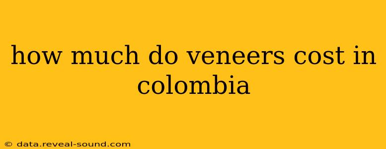 how much do veneers cost in colombia