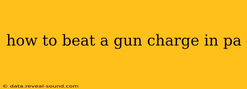 how to beat a gun charge in pa