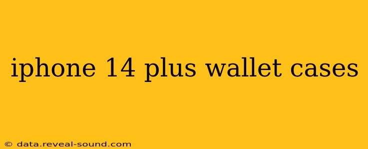 iphone 14 plus wallet cases