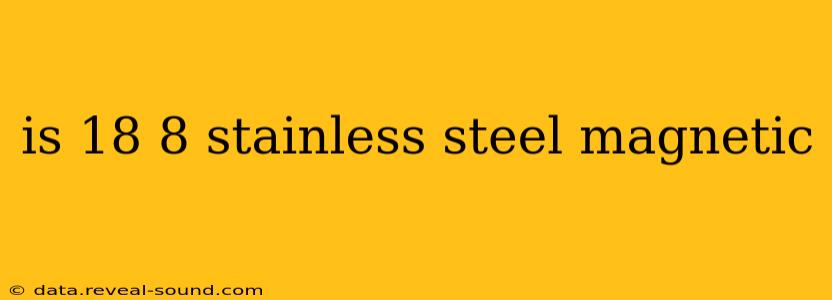 is 18 8 stainless steel magnetic