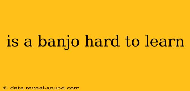 is a banjo hard to learn