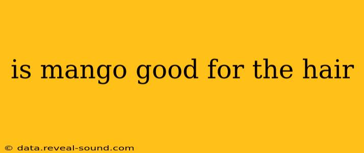 is mango good for the hair