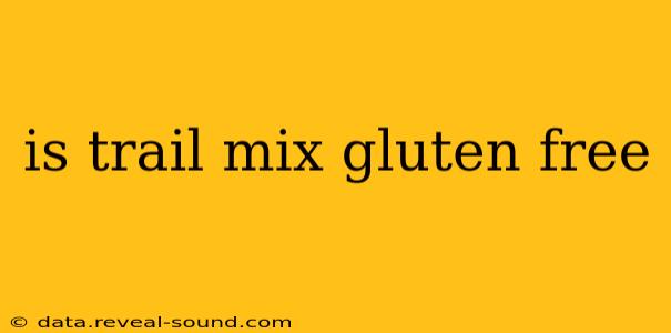 is trail mix gluten free