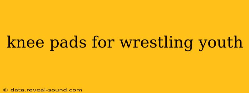 knee pads for wrestling youth