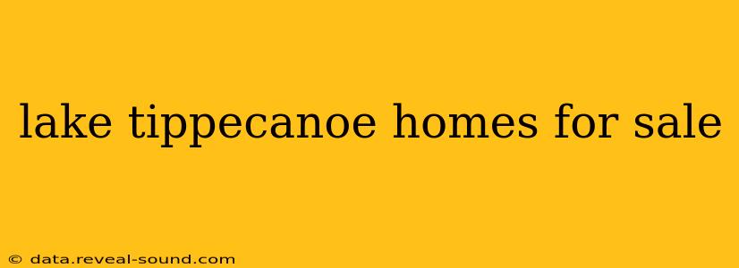 lake tippecanoe homes for sale