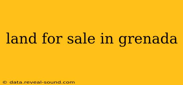 land for sale in grenada