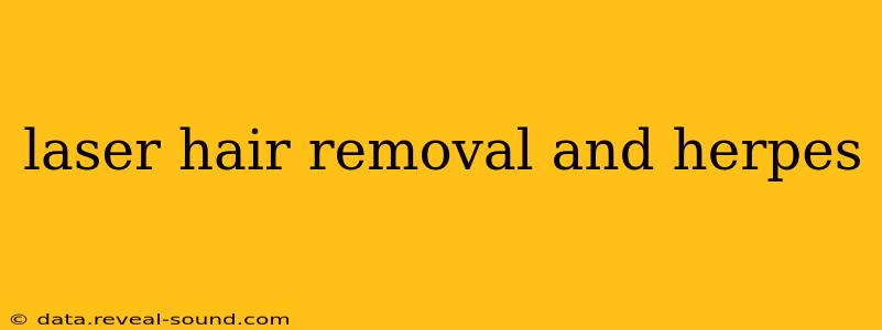laser hair removal and herpes
