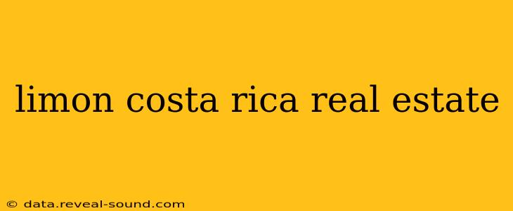 limon costa rica real estate