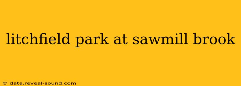 litchfield park at sawmill brook