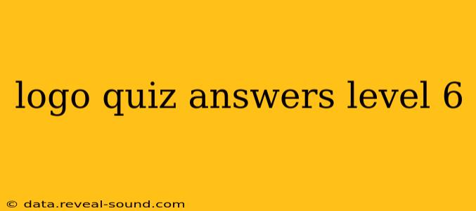 logo quiz answers level 6