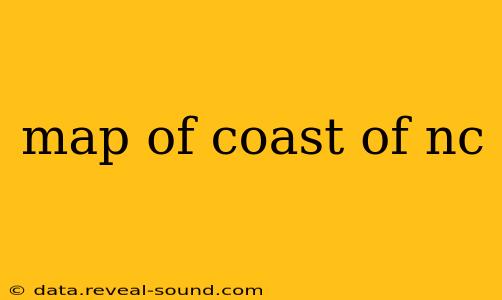 map of coast of nc
