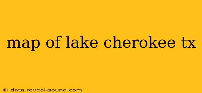 map of lake cherokee tx