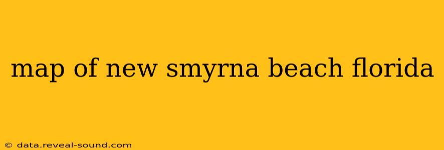 map of new smyrna beach florida