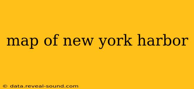 map of new york harbor