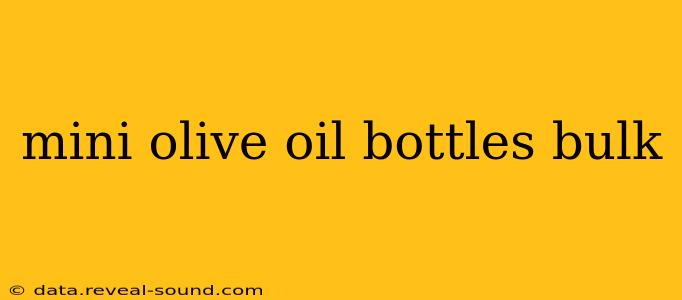 mini olive oil bottles bulk