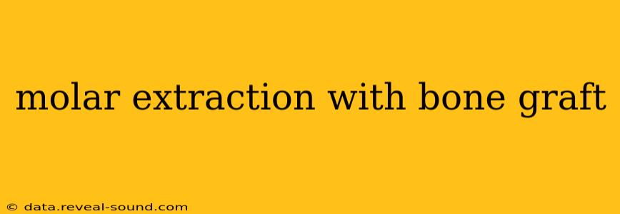molar extraction with bone graft