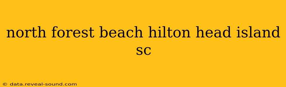 north forest beach hilton head island sc