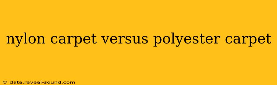 nylon carpet versus polyester carpet