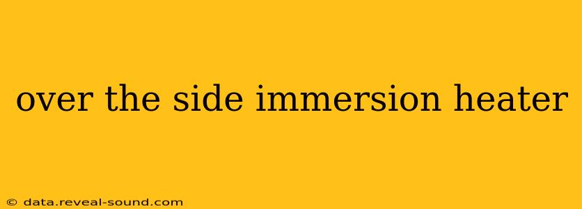 over the side immersion heater