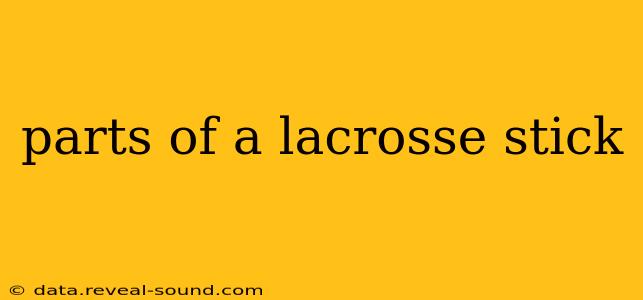 parts of a lacrosse stick