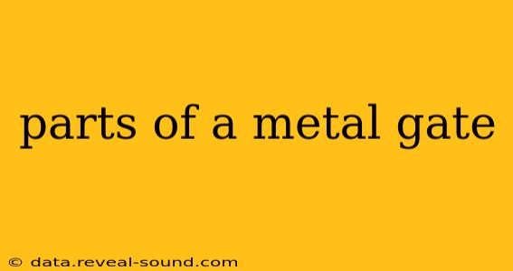 parts of a metal gate