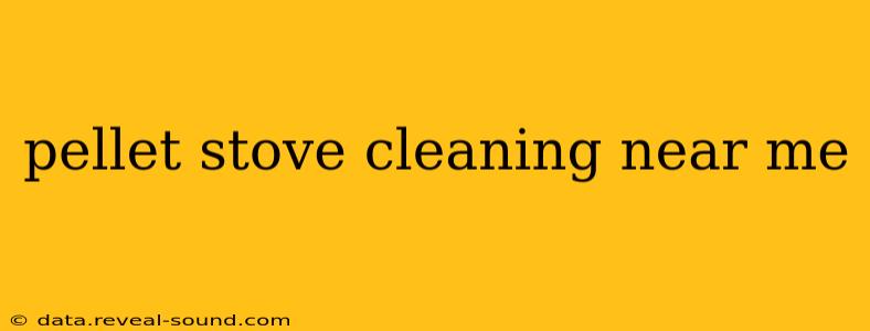 pellet stove cleaning near me