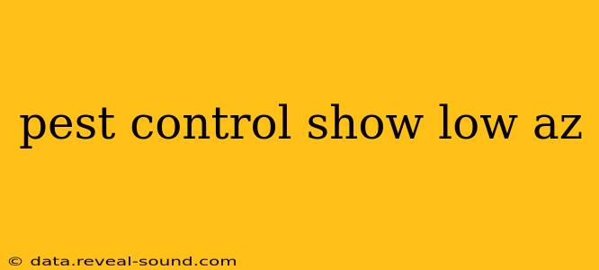 pest control show low az
