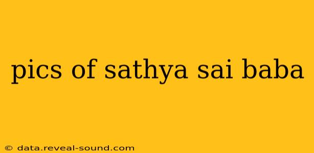 pics of sathya sai baba