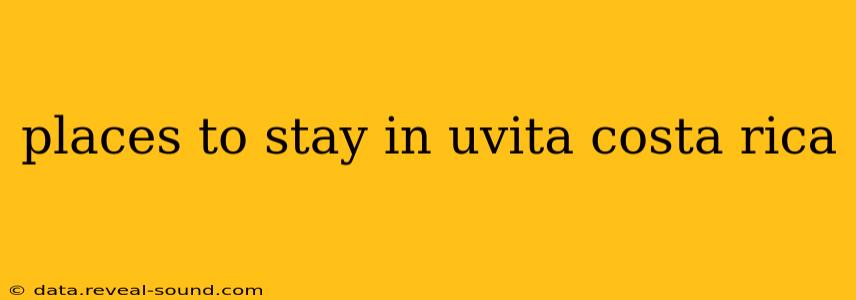 places to stay in uvita costa rica