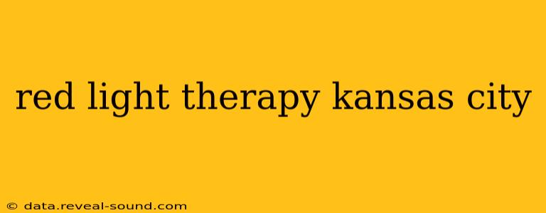 red light therapy kansas city