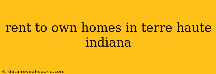 rent to own homes in terre haute indiana