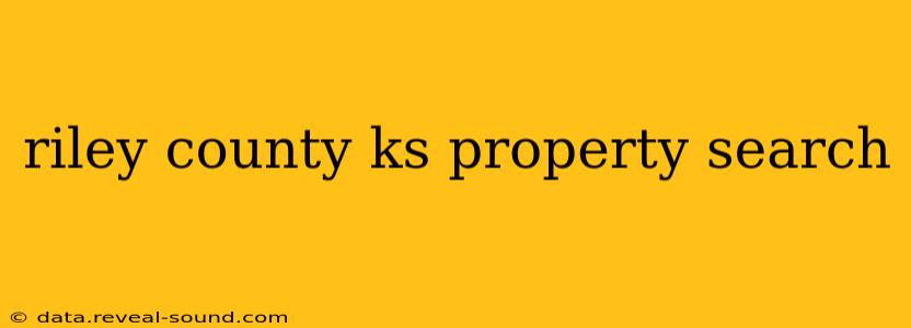 riley county ks property search