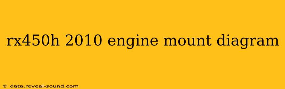 rx450h 2010 engine mount diagram
