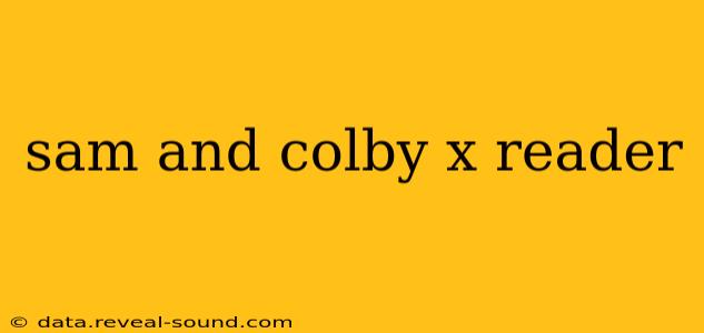 sam and colby x reader