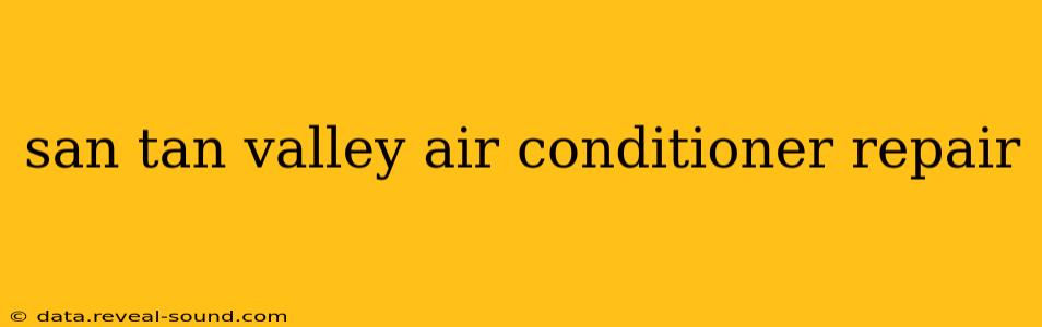 san tan valley air conditioner repair