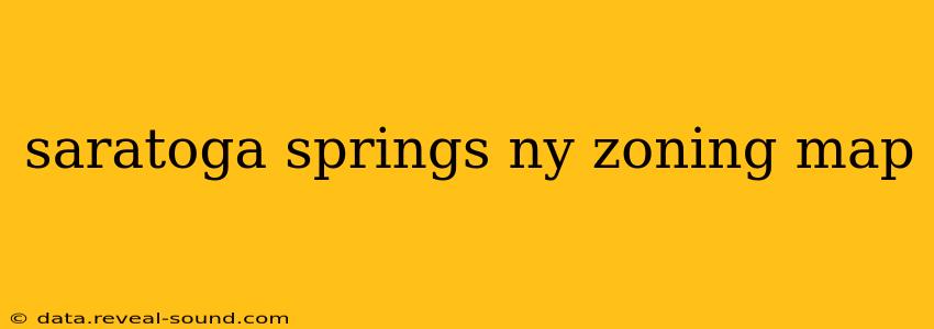 saratoga springs ny zoning map