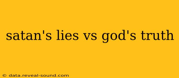 satan's lies vs god's truth