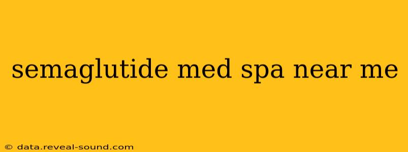 semaglutide med spa near me