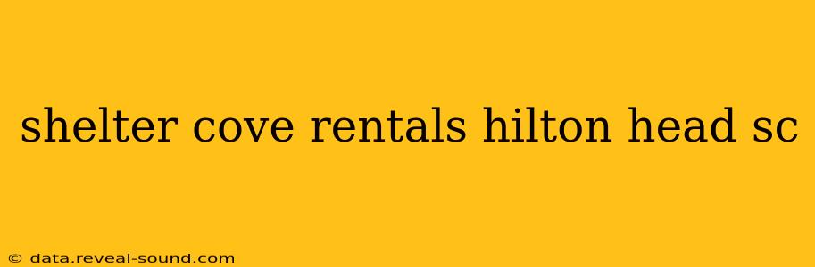 shelter cove rentals hilton head sc