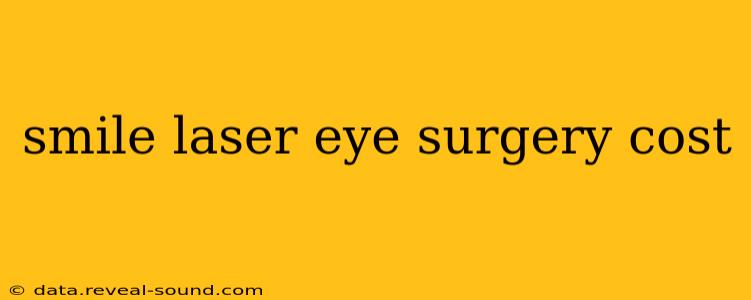 smile laser eye surgery cost