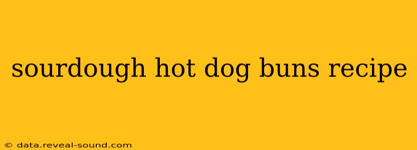 sourdough hot dog buns recipe