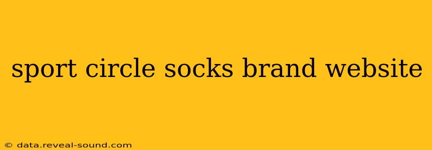 sport circle socks brand website