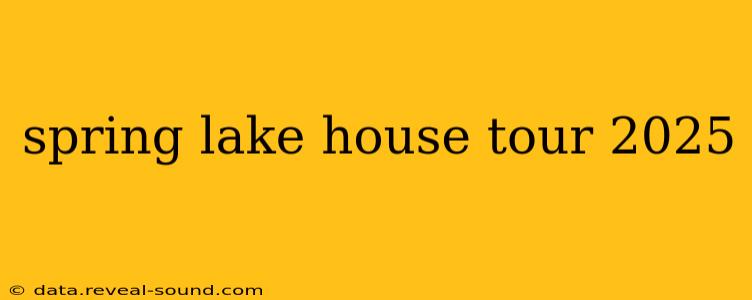spring lake house tour 2025