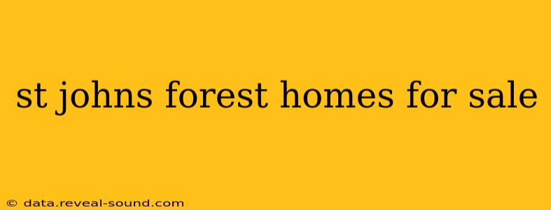 st johns forest homes for sale